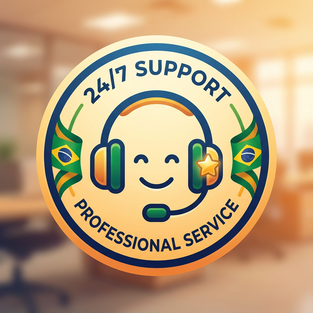 Suporte 24/7 - Atendimento Profissional